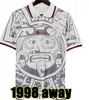 1986 1994 1995 1998 maillots de football rétro classique Mexique BORGETTI HERNANDEZ CAMPOS chemises futbol BLANCO H.SANCHEZ maillot de football à domicile de maillot de Thaïlande 86 94 95 98