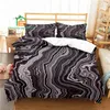 Set di biancheria da letto Set copripiumino con motivo in marmo per Aldult Kids Bed Game Quilt Comforter