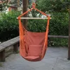 Kampmeubilair Hangmat draagbare strandstoel sling swing volwassen zitje kindertuin met kussen binnen buitentijden reiskamperen