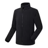 Men's Jackets 4 Colors Men Winter Warm Coats Solid Color Stand Collar Long Sleeve Jacket With Zipper And Pockets Outfits Plus Size S-XXXL