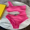 23ss Sexy Frauen-Bikini-Badeanzüge Designer-Schwimmen-Badeanzug-Strand-Abnutzungs-Schwimmen-Satz mit Rundum-Buchstaben-Druck Runway Casual Crop Tanktops Einteilige Designer-Bikini