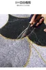 Mattor Anti-Slip Silk Loop Entrance Gubning Dust Mat Mattan Nordiskt kök vardagsrum sovrum matta hem pvc dörrmatta