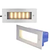 Lampioni stradali da 7W LED Semplice moderno Alluminio opaco Scala da incasso Luce esterna Impermeabile IP65 Risparmio energetico Intrattenimento Villa Gradini crestech