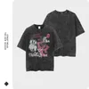 T-shirts pour hommes Anime Tomie T-shirts imprimés Harajuku Vintage Washed Kawakami Tomie Tops Tees Streetwear Manga T-shirt surdimensionné Hommes 100% coton G230301