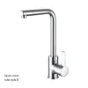 Full copper kitchen faucet Household 304 stainless steel dish faucet Hot and Cold sink bowl pool single cold faucet