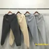Men's Pants Solid SEASON 6 Sweatpants 20FW Men Women Pants Velvet Cotton Season Series Trousers Zipper Pocket Tag T230302