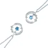 Collares colgantes Sole Memory Art Gentle Sweet Feather Lindo Color Plata Cadena de clavícula Collar femenino SNE620