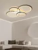 Plafondlampen moderne led indoor verlichtingslamp kroonluchter stepless dimmen met afstandsbediening voor woonkamer slaapkamer keuken