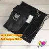 Bolsos de noche 2022 Negro 1017 ALYX 9SM Hex Tank Bags Hombres Mujeres 1 1 Alta calidad Drcord Wrapping ALYX Bag Classic Metal Hebilla Mochilas T230302