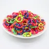 50pcs/set Small Pocket Towel Rings Ribbon Hair Rope Four Seasons Candy Color Hair Accessories 2.5cm Head Rope 1785