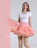 Skirts Solid Color Parent-Child Costume Ballet Kids Pettiskirt Girl Fluffy Lace Girl Skirts Princess Tulle Party Dance Baby Tutu Skirt T230301