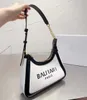 2023 Luxurys Designer Taschen Frauen Leinwand Totes Leder Heiße verkaufende schwarze Buchstaben Tasche sollte Führer Handtasche Designer Verkauf Dame Körperkette Münze Geldbörse Tote