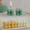 Kreatywny mały bąbelkowy wosk sojowy aromaterapia pachnące świece ślubne przyjęcie urodzinowe prezent dekoracji