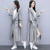 Women's Jackets Upscale Sun Protection Clothing Summer 2023 Loose Medium Long Over The Knee Wild Thin Windbreaker Coat TrendyWom