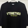 Herren T-Shirts Puff Print Vetements T-Shirt Männer Frauen Übergroßes T-Shirt Tops T-Shirt VTM G230301