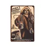 Affiche de film classique Plaques d'étain en métal Man Cave Bar Chambre Signes Vintage Rouillé Plaque Murale Décorative Art Tableau en Métal Peinture 30X20cm W03