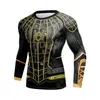 T-shirts pour hommes Cody Lundin Impression 3D sublimée personnalisée Compression pour hommes à manches longues Gym Yoga Fitness Wear Rash Guard