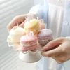 Vela macaron artesanal adorável diy velas aromaterapia perfumada casamento decoração de casa ins tiro adereços iluminações