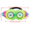 Zonnebrillen caleidoscoop rave bril Steampunk -bril met regenboog kristalglaslens Gothic Punk Goggles cosplayfeest voor Halloween 230302