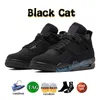 Jumpman 4 11 casual schoenen heren 4s zwarte kat zeafoam ambacht foton stof militair zwart violet erts