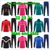 22 23 24 conjunto de camisas de treino de futebol para crianças masculinas juve masculino jaqueta de treino de futebol kit jogging chandal futbol survetement foot sets 888