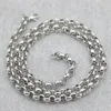Chains 5pcs 316 Stainless Steel 2 2.5 3 4 5 6 7 8 9 10 12mm 24inch Rolo Necklace For Lockets Pendant Women Men