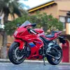 Diecast modelauto's 1 12 Suzuki GSX-R1000 Alloy Racing Motorfietsmodel Simulatie Diecast metal Street Motorcycle Modelcollectie Kids Toys GiftsJ230228