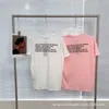 Damen-T-Shirt-Designer, gleicher Absatz, Kim Kardashian 23, Frühjahr, neuer Briefdruck, lockeres, lässiges Kurzarm-T-Shirt-Oberteil RWUG