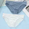 Underpants Men Ice Silk Underwear Briefs Youth Sexy Pants Summer Thin Section Comfortable Breathable Panties