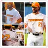 Yan Gomes Todd Helton 2023 CWS Tennessee Volunteers Maglia da baseball Matt Duffy Eric Gilliam Alex Sosnowski Reed Fell Tony Vitello Maglia personalizzata Tennessee