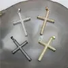 سحر 28 ملم 10pcs/الكثير من البيع بئر الصليب CZ قلادة مكعب الزركون Micro Carm Charm Diy Netlace Jewelry Coptorycharms