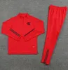 23 24 Flamengo Training van volwassen kinderen trainingspak Diego Pedro Training Wear Kit Suit voetballen Jerseys E.Ribeiro de Arascaeta Half Zip Tracksuit voetbal shirts