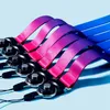 Adjustable Rainbow Anti-lost Straps Detachable Hanging Mobile Phone Neck Lanyard Cellphone Straps Crossbody Cell Phone Lanyards