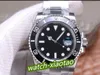 Waterproof Men's V5 Version Watches Mens Automatic 2813 Movement Watch 904L Steel Black Green Ceramic Bezel 116610 Sapphire glass With Original Box