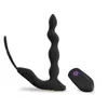 Bakre domstol Anal Plug Vibration Prostate Massager G-Spot Make och hustru Par delar vibration Mäns användning Masturbation Device Sex Products GS12