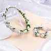 Decorative Flowers Wedding Decoration Hair Band Bohemian Dress Summer Seaside Beach Bridesmaid Wreath Lead The Role YYW04