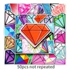 Подарочная упаковка MX/50pcs Diamonds Sticker для планировщиков канцелярские товары водонепроницаемые наклейки