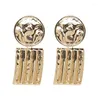 Dangle Earrings JURAN Gold Color Metal For Women Fashion Geometric Punk Drop Earring Female Party Statement Jewelry Gifts