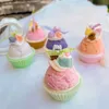 Świec ręcznie robione lody Cupcake świece zapachowe Domowe ozdoby stoliki Dorasa dla smakoszy Case Creative Birthday Gifts for Children