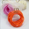 Hårtillbehör 2023 Partihandel 100st/Lot 20 Färger Baby Girl Kids Tiny Accessary Band Elastic Ties Ponyil Holder