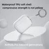 För AirPods Pro2 Bluetooth -hörlurar Tillbehör Skydd Cover Apple Wireless Charging Box Solid Split Cover Pro 2nd Generation Ear Case