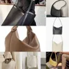 Luxurys Totes Designer-Taschen High-End-Umhängetasche aus Leder für Damen, Achselhöhle, unregelmäßige Mode, tragbar, Halbmond, einfache Hand, Umhängetasche. Das gleiche wie Kendou Wallet