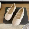 Kleiderschuhe 2022Women's Schuhe runde Zehenlaichen Lamm Wolle lässige Flachschuhe mit niedlichen warmen Schuhen süße flache Stiefel weiche Sohle bequeme Schuhe L230302