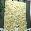 Dekorativa blommor Silk Rose Flower Home Decor Champagne Artificial For Wedding Decoration Wall Romantic Backdrop