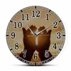 Wall Clocks Palm Up Worship Catholic Easter Clock Bless God Help Repent Lent Mind Pray Christian Hands Open Decor Home