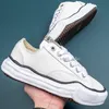 Tasarımcı Maison Mihara Yasuhiro MMY Rahat ayakkabılar eriterek MADNESS Ayakkabı OG Canvas Düşük kesim Erkek Platformu Bayan Beyaz Siyah Gri Miharayasuhiro Toe Cap Sneakers