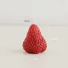 1PC Strawberry Mini Decorative Aromatic Wax Scented Candle For Home Bedroom Wedding Party Xmas Gifts