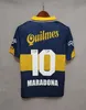 Boca 84 95 96 97 98 99 Juniors Retro Futbol Forması Maradona Tevez Caniggia Riquelme 1997 2002 Palermo Futbol Gömlekleri Maillot Camiseta de Futbol 00 01 02 03 04 05 06 1981