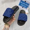 Cuscinetto da piscina pantofole comfort piatto muli in rilievo sandali designer scivoli da donna scarpe da donna estate nylon raffreddano sandalo di lusso sandalo stampato stampato 4612214