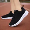 Designer Women Spring Breattable Running Shoes Black Purple Black Rose Red Womens Outdoor Sports Sneakers Color56